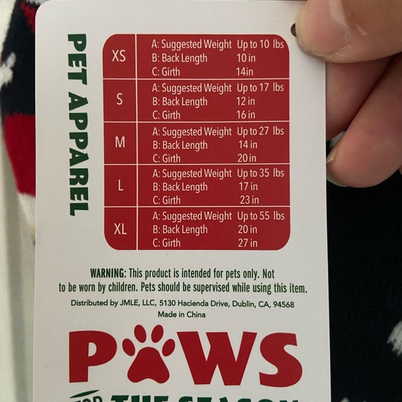 Paws pet holiday apparel - Picture 6 of 11